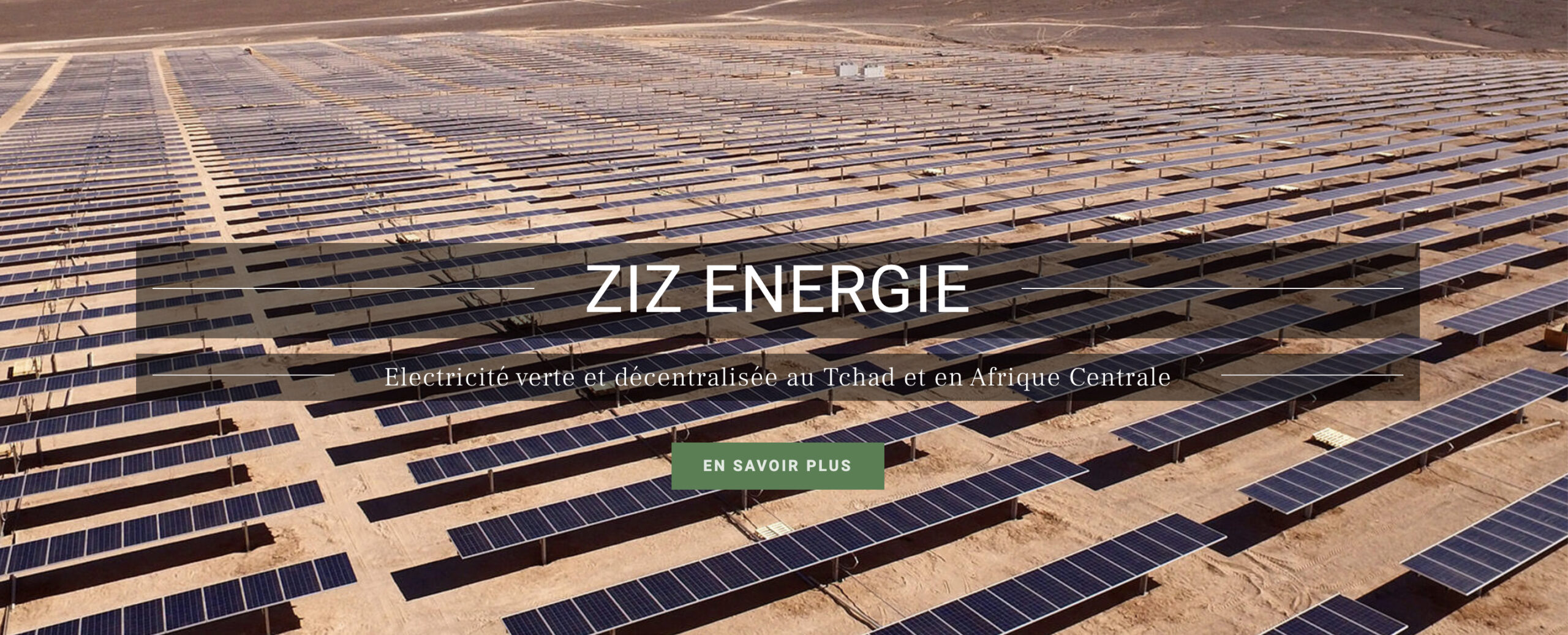 Tchad :  ZIZ Énergie lève 7 000 000€ pour électrifier 5 villes secondaires