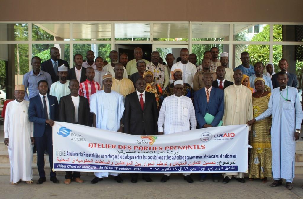 Tchad : renforcer le dialogue entre population et gouvernant au menu d’un atelier
