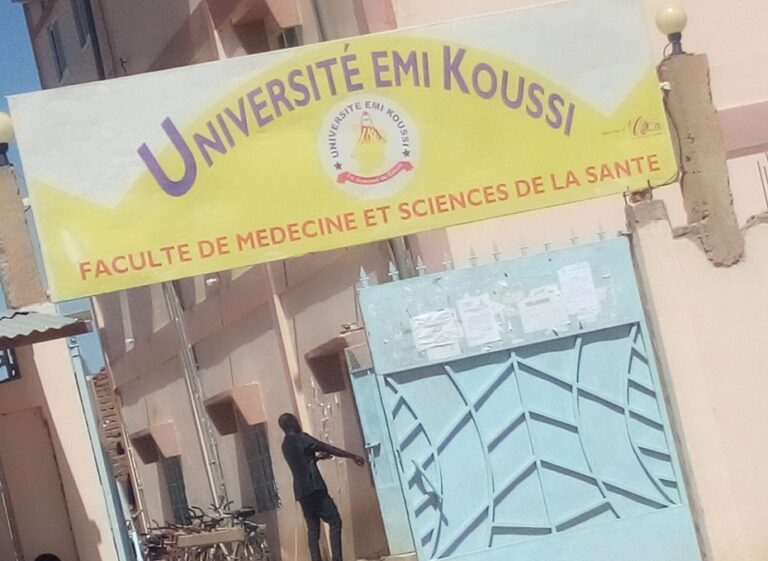 Tchad : les étudiants en  médecine de l’université Emi Koussi inquiets, l’administration se veut rassurante