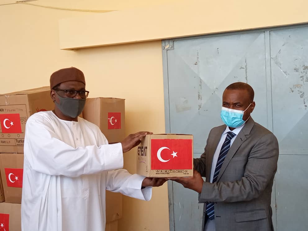 Coronavirus : réception de la 2e vague de don de la Turquie au Tchad