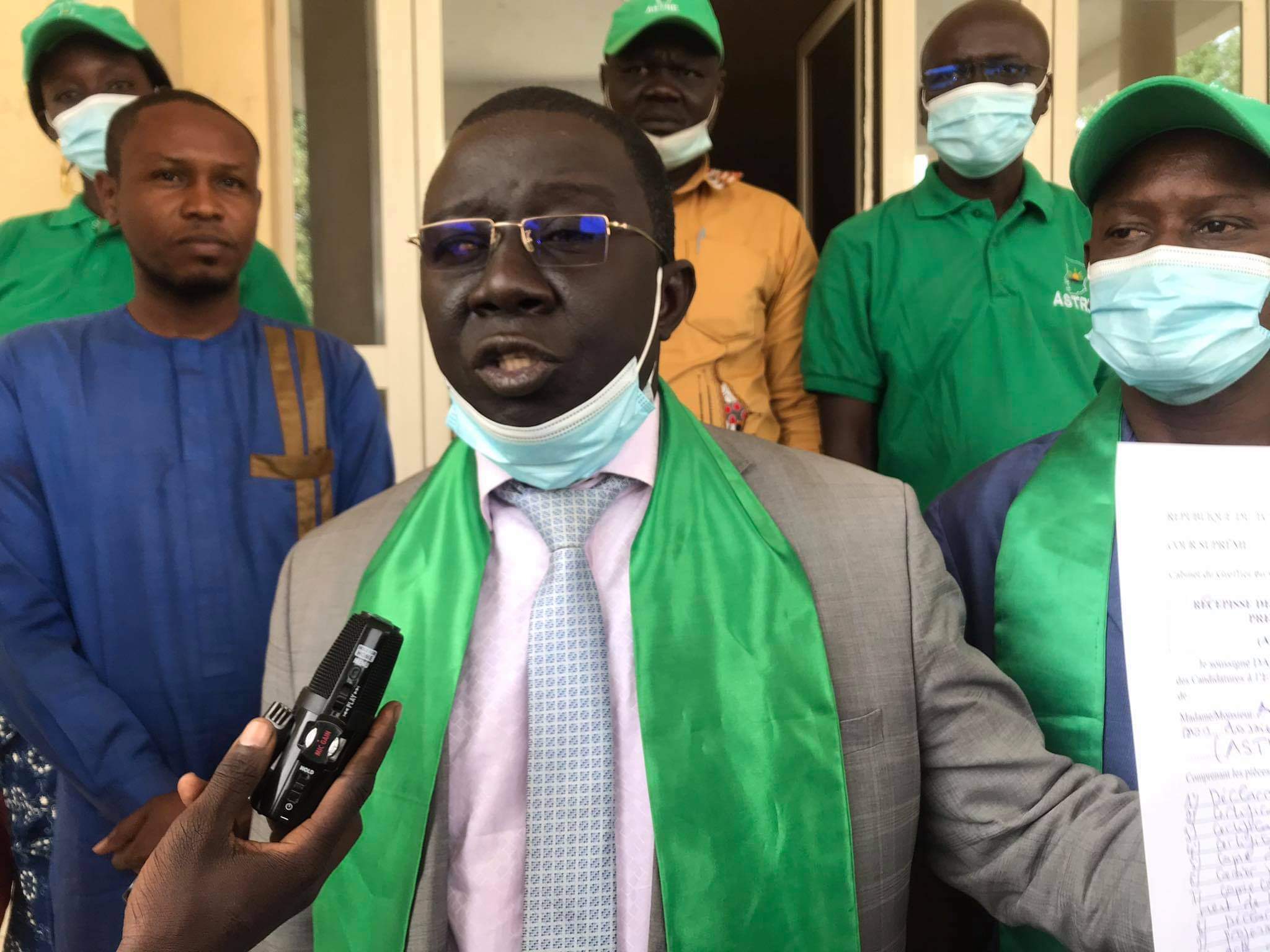 Tchad: Baltazar dépose finalement son dossier de candidature à la présidentielle