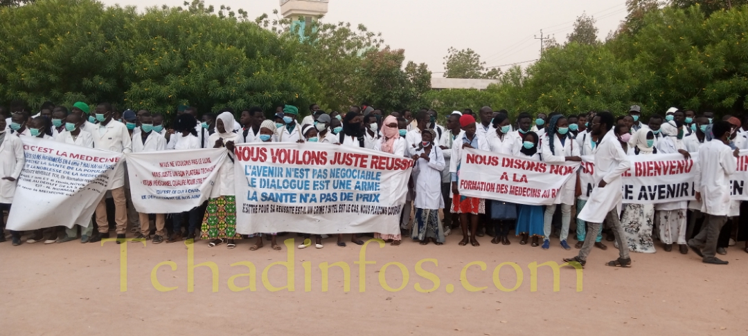 Tchad : les étudiants en médecine de l’Université  Adam Barka poursuivent leur grève