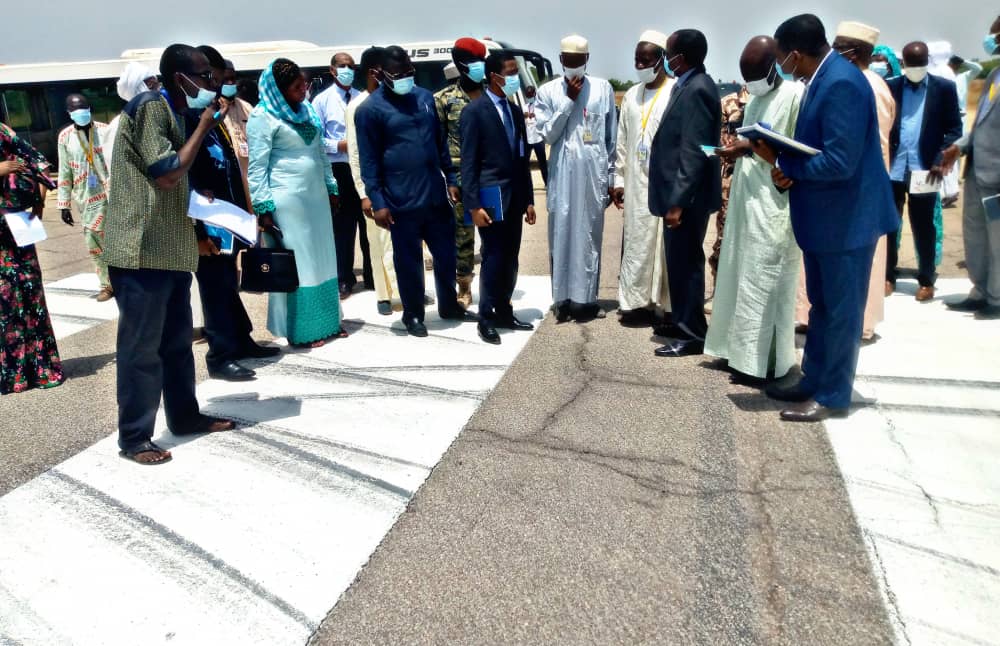 Tchad : des manquements relevés par le ministre de l’Aviation civile, Haliki Choua Mahamat, en visite à l’aéroport international Hassan Djamous