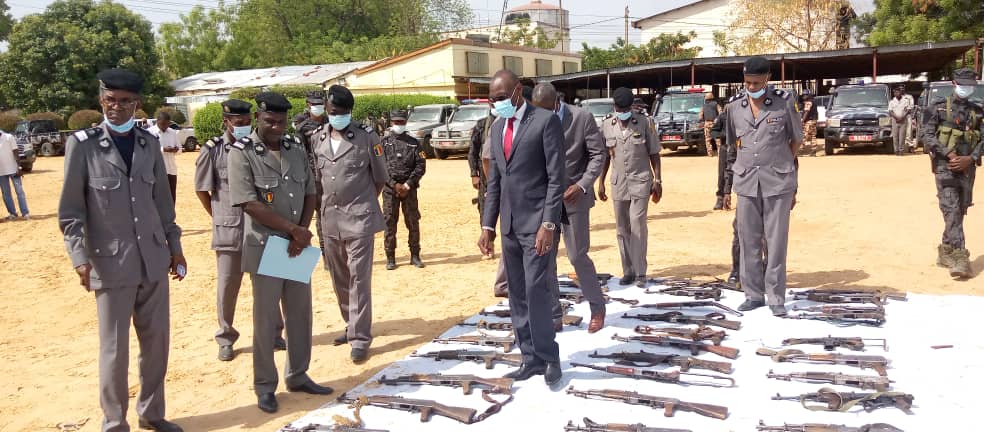 Tchad : 80 individus interpelés, 112 armes récupérées par la Police nationale