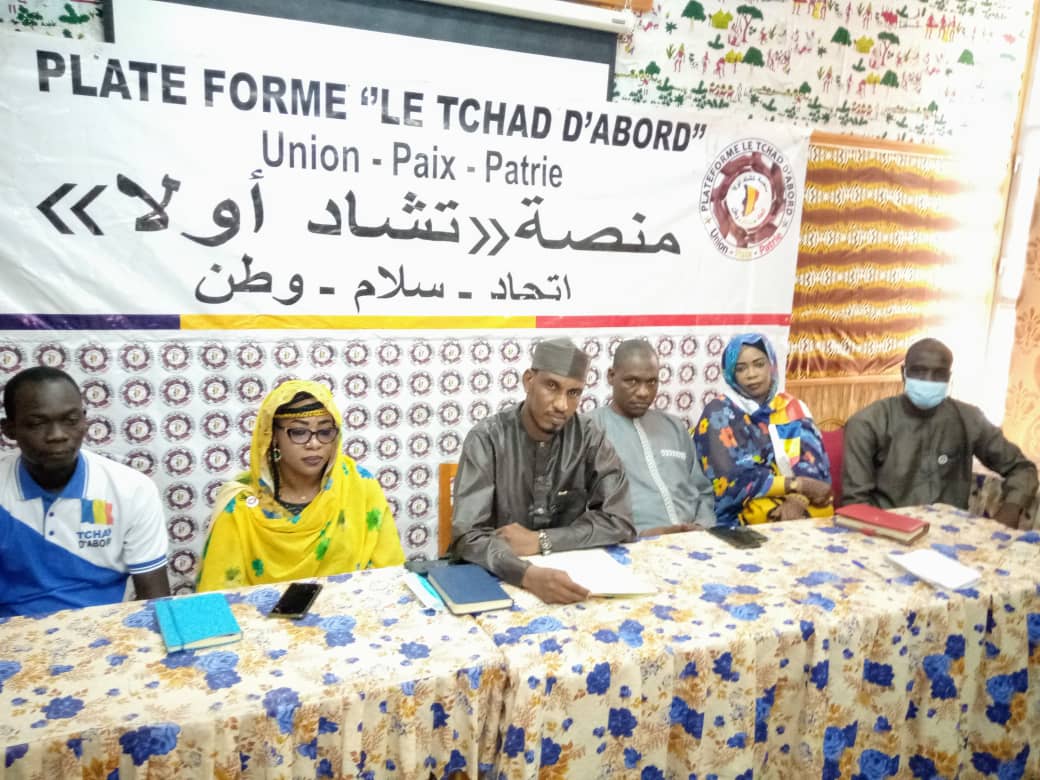 Transition : ”Tchad d’abord” appelle le CMT à un dialogue inclusif total
