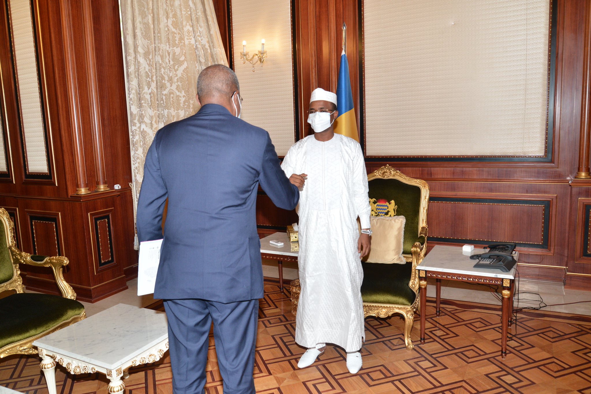 Tchad : le secrétaire exécutif sortant du G5 Sahel reçu par le président du CMT