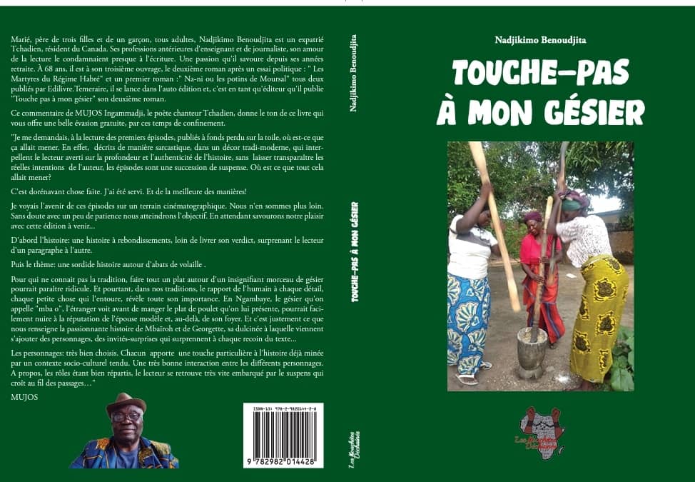 Le journaliste à la retraite Nadjikimo Bénoudjita publie son 3ème livre intitulé « Touche pas à mon gésier »