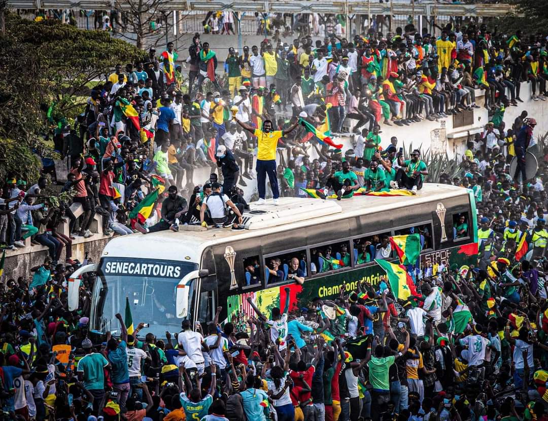 رياضة: النجم الأخضر يعود إلى عاصمة بلاده حاملاً لقب كأس أمم أفريقيا