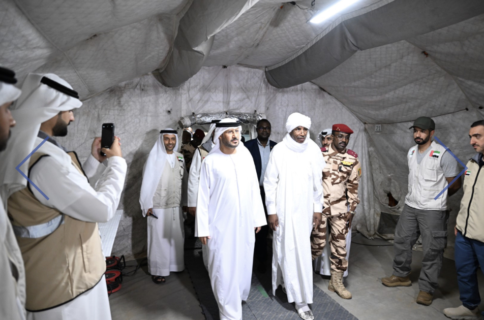 تشاد: دولة الإمارات تفتتح مستشفى ميداني لدعم لاجئي دولة السودان الشقيقة