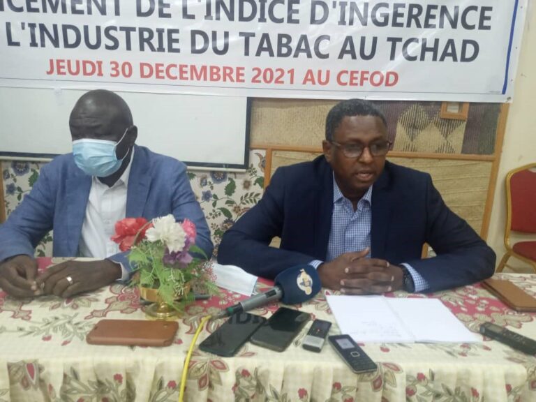 Société : l’ADC établit un rapport sur l’indice d’ingérence de l’industrie du tabac au Tchad