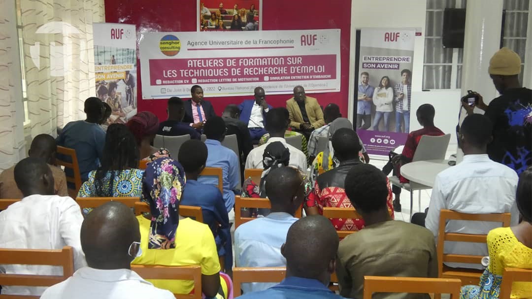 Tchad : l’Agence universitaire de la Francophonie compte former 600 étudiants sur les outils de recherche d’emploi