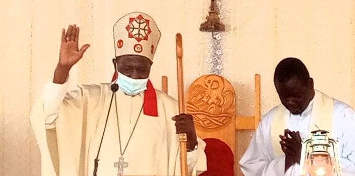 L’archevêque de N’Djamena clôture le marché de Noël avec une messe d’action de grâce