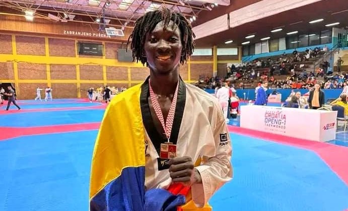 Taekwondo : Casimir Bétel remporte la médaille de bronze à l’Open international de la Croatie