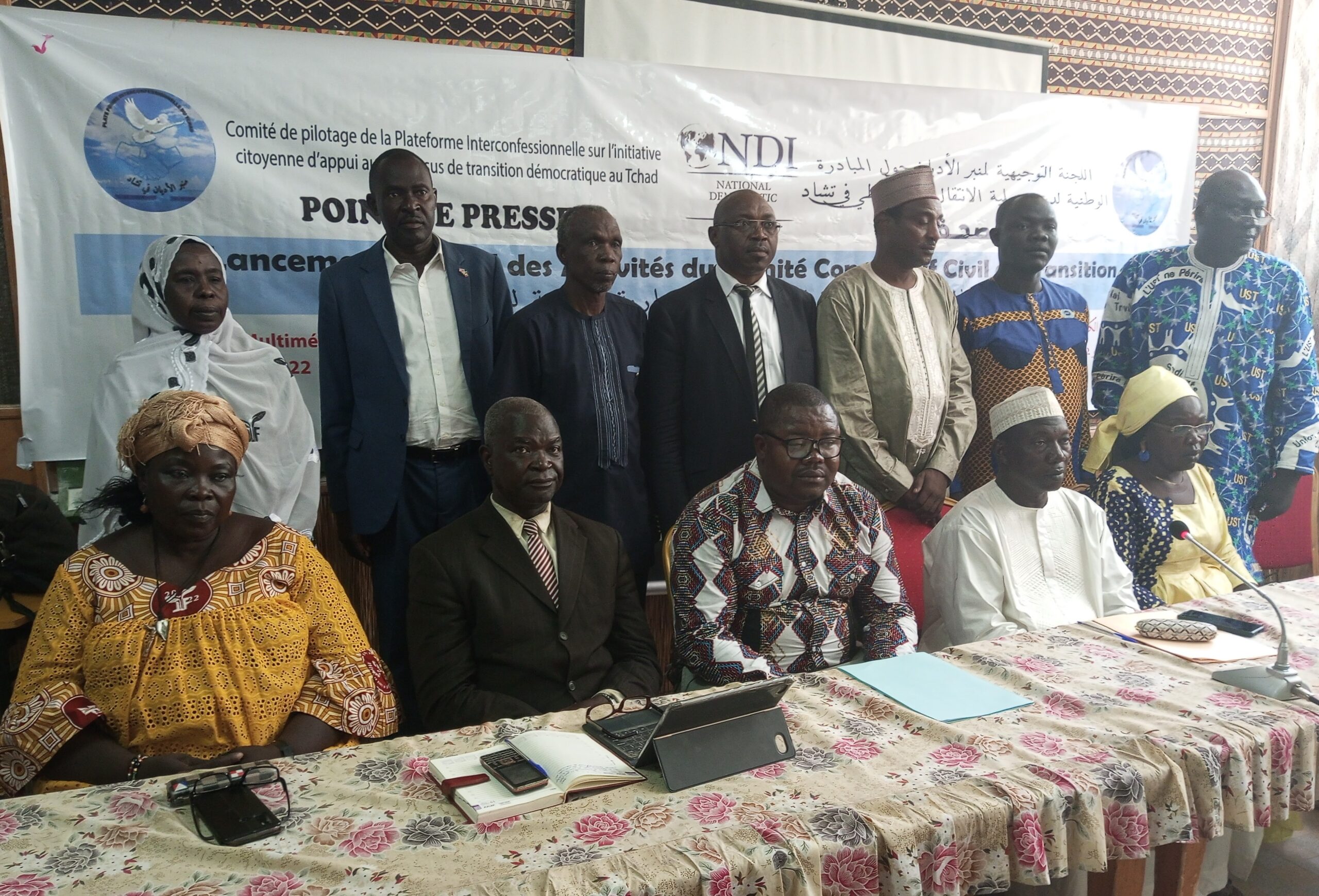 Tchad : une initiative citoyenne voit le jour pour accompagner le processus du dialogue national et de la transition