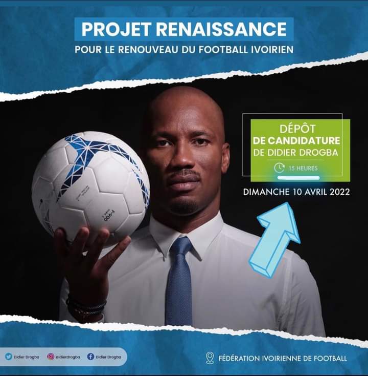 Didier Drogba perd les élections de la Fédération ivoirienne de football