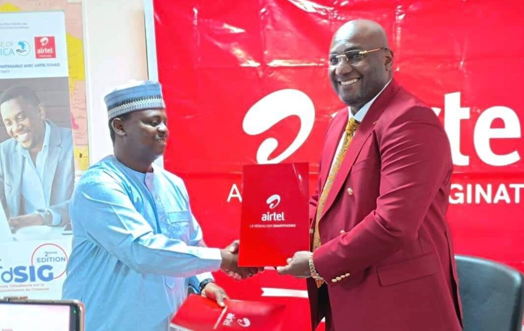 #Annonce : Signature de convention entre Airtel Tchad et l’Adetic 