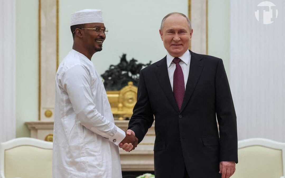 Vladimir Poutine félicite Mahamat Idriss Déby Itno pour son élection à la Présidence