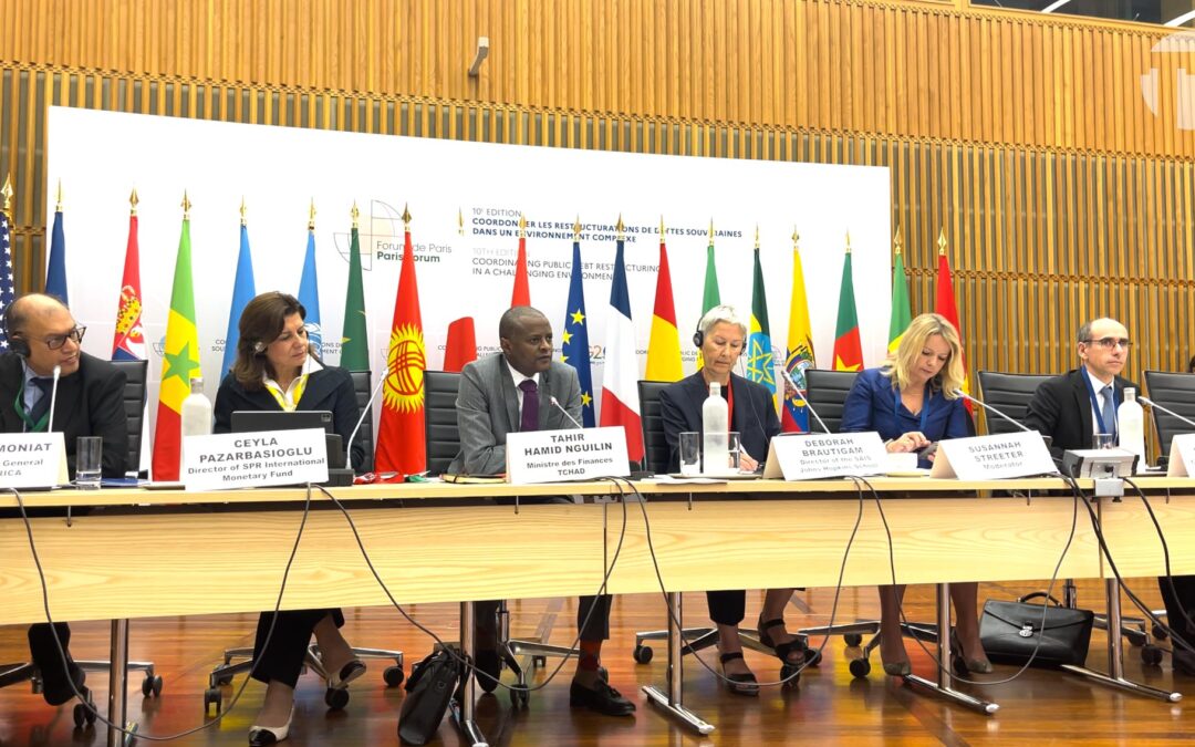 Le Tchad, invité d’honneur au 10e Forum de Paris, partage son expérience réussie de restructuration de la dette souveraine