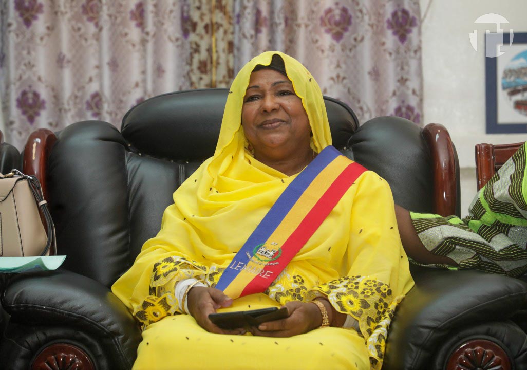 Mme Bartchiret Fatime-Zara Douga, de 1ère adjointe au maire à maire titulaire de la commune de N’Djamena 