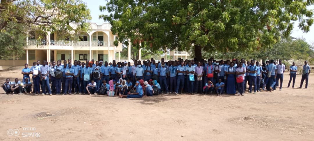 Mandoul : l’ONG ADES sensibilise les élèves du lycée moderne de Moïssala sur les violences basées sur le genre
