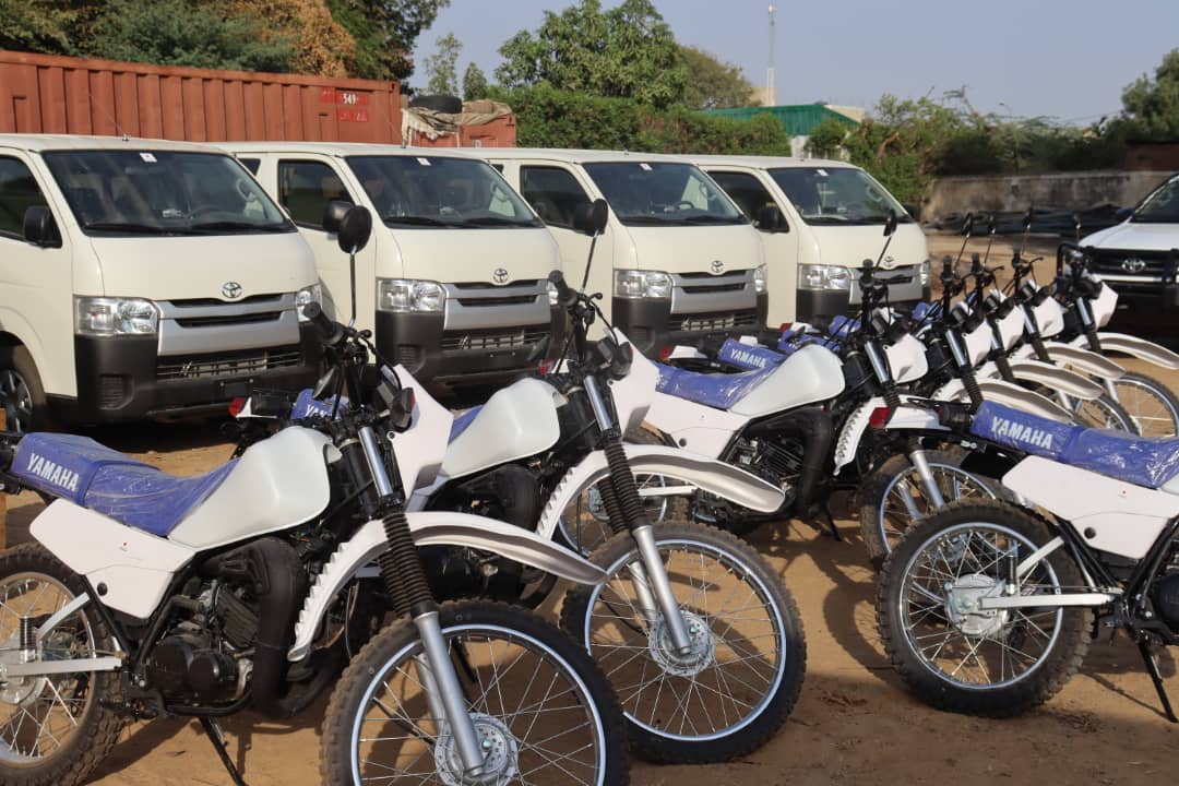 Tchad : 6 véhicules, 10 motos et 3 générateurs mis en vente aux enchères à N’Djamena