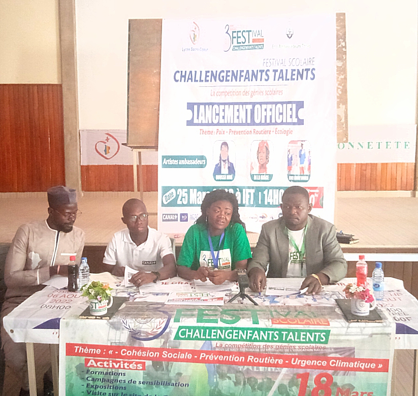 Le festival ” Challengenfants” va se dérouler du 25 mars au 13 mai à N’Djamena