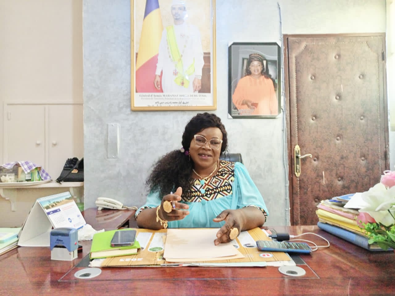 “Il y a eu des progrès significatifs ces dernières années pour améliorer la participation des femmes à la vie politique du Tchad”, Joëlle Madjibeye, maire 3ème adjointe de la ville de N’Djaména