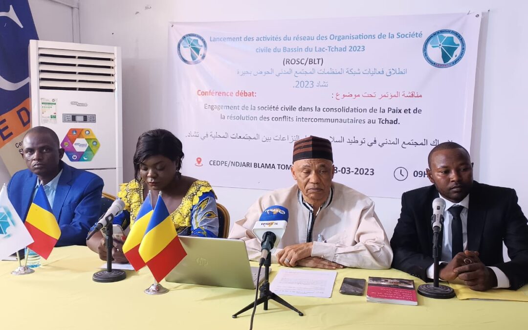 Tchad : le réseau des organisations de la société civile du bassin du Lac Tchad lance ses activités