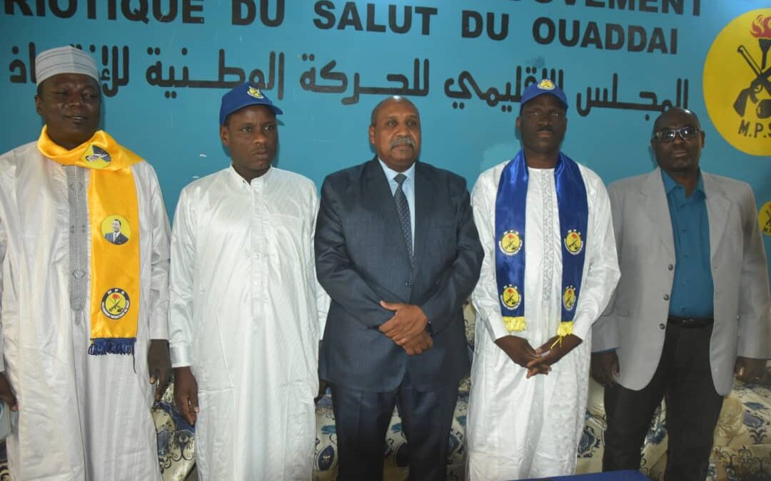 القنصل السوداني بتشاد يلتقي الأمين العام الولائى  للحركة الوطنية للإنقاذ بأبشة