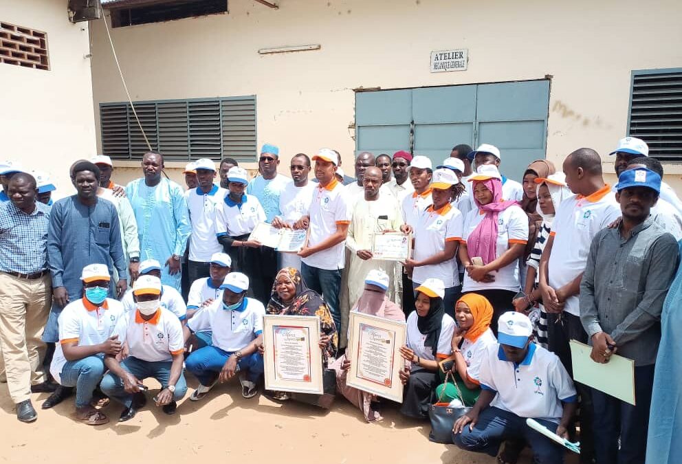 Tchad : 100 jeunes formés en administration fiscale et mobilisation des fonds ont reçu leurs attestations