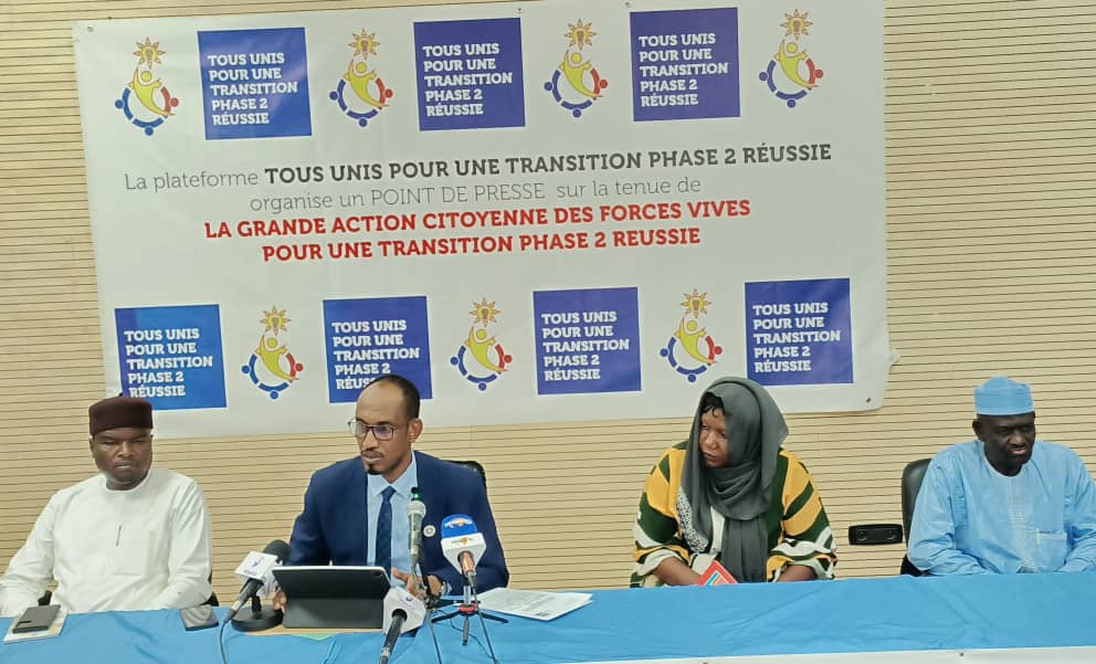 Tchad : une plateforme annonce “une grande action citoyenne” pour le 29 avril à la place de la nation