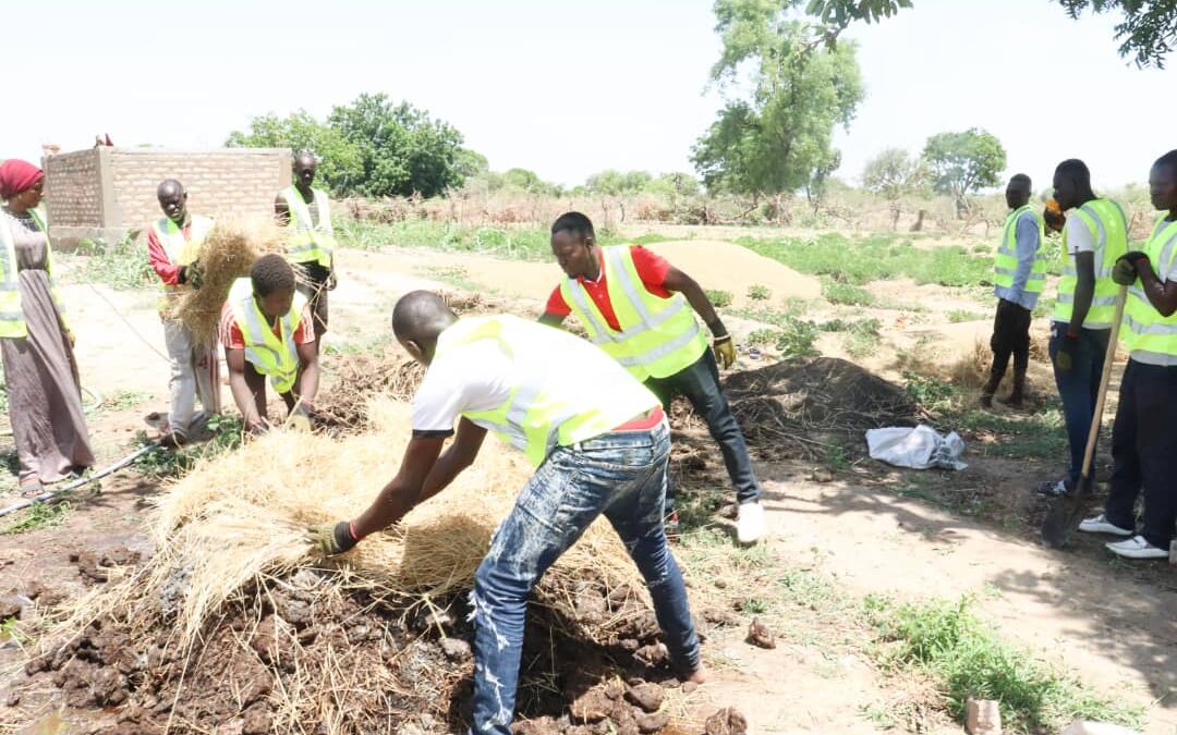 Moyen-Chari : un consortium forme les jeunes du canton Kokaga en production des engrais bio