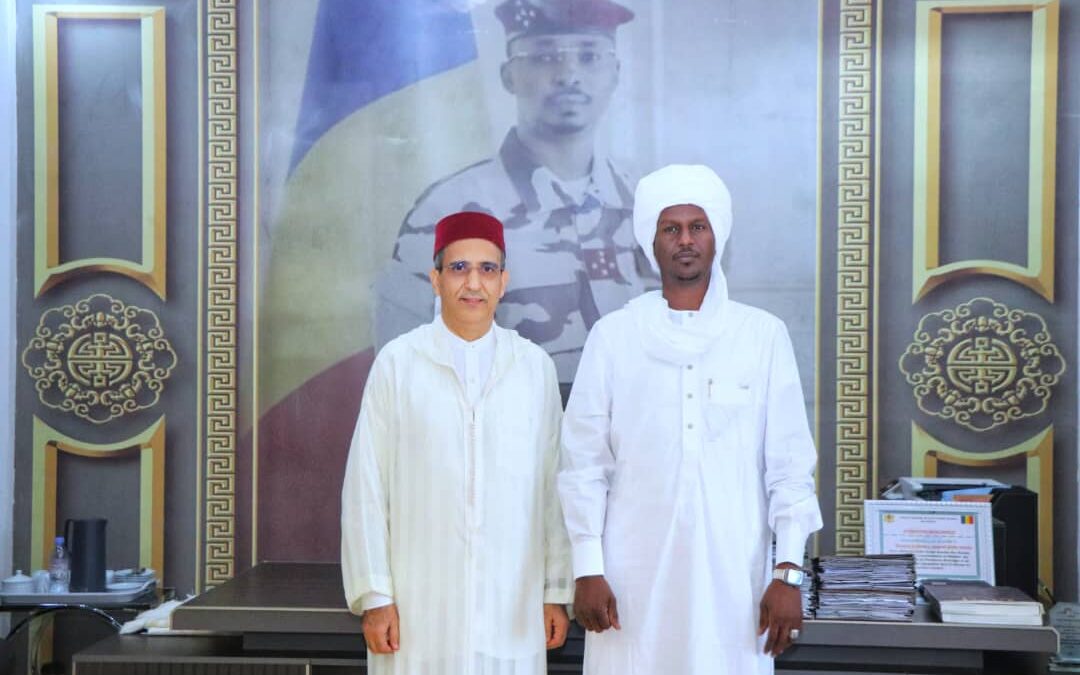 Le ministre en charge de la Culture reçoit en audience l’ambassadeur du Maroc au Tchad