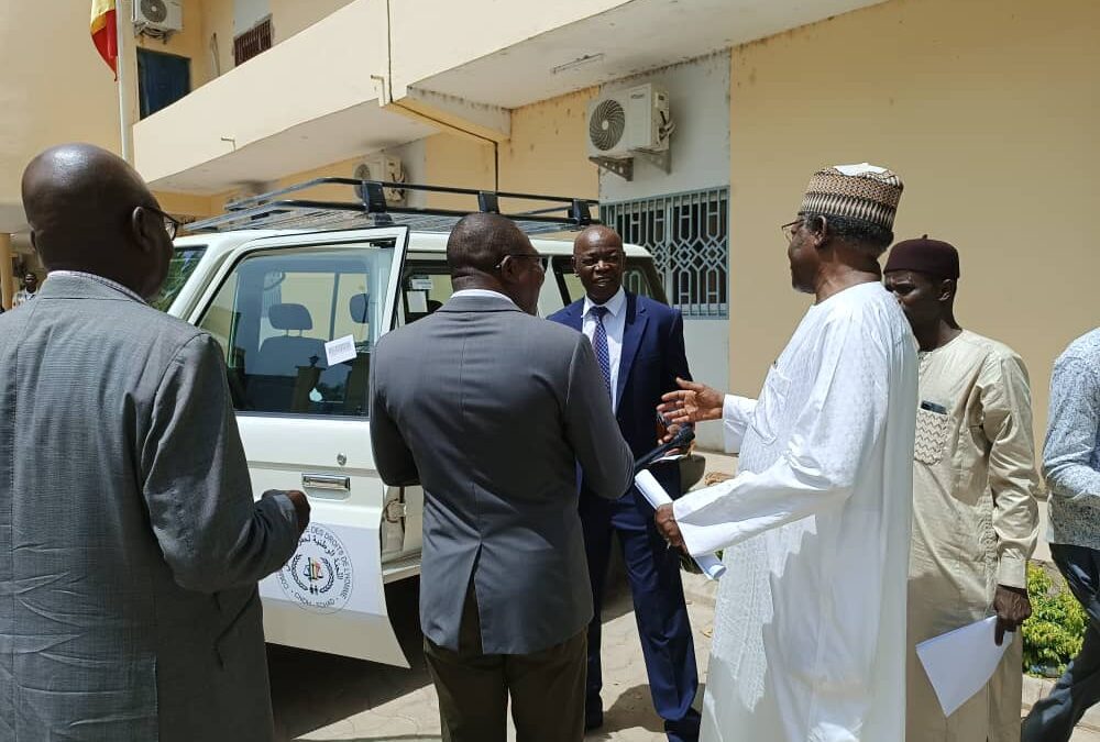 Tchad : la CNDH reçoit des matériels pour accomplir sa mission