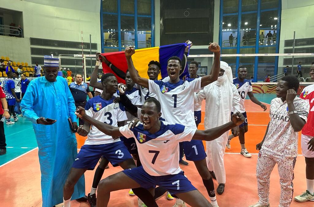 Volleyball : le Tchad qualifié pour les quarts de finale du championnat d’Afrique