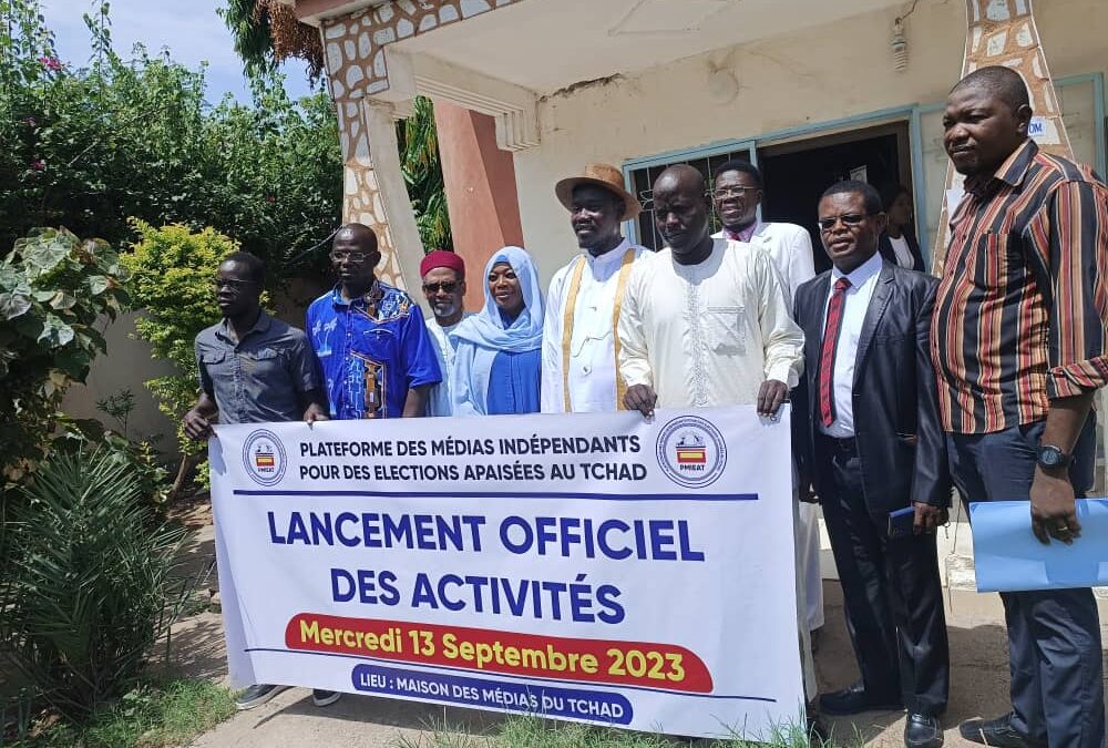 Tchad : les médias, à travers une plateforme, s’engagent à œuvrer pour des élections apaisées