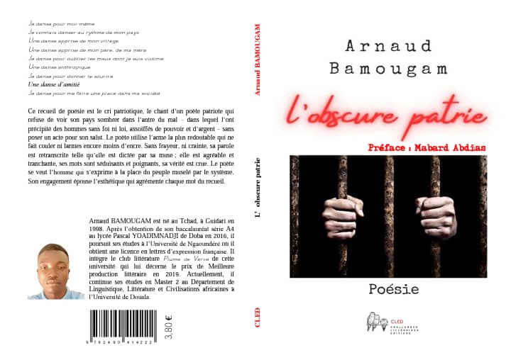Bamougam Arnaud publie « l’obscure patrie »
