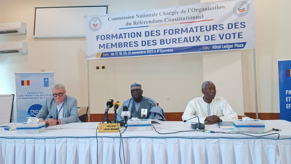 Tchad : la CONOREC forme les formateurs des membres des bureaux de vote