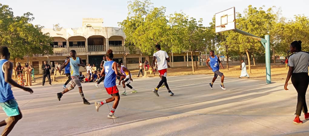 Un match de brassage de basketball entre l’Université de N’Djamena et l’Université Hec Tchad