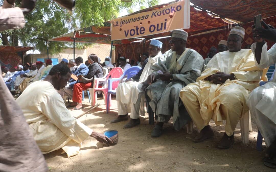 Référendum : la campagne de sensibilisation en faveur du Oui de la communauté Kotoko prend fin à Madiago