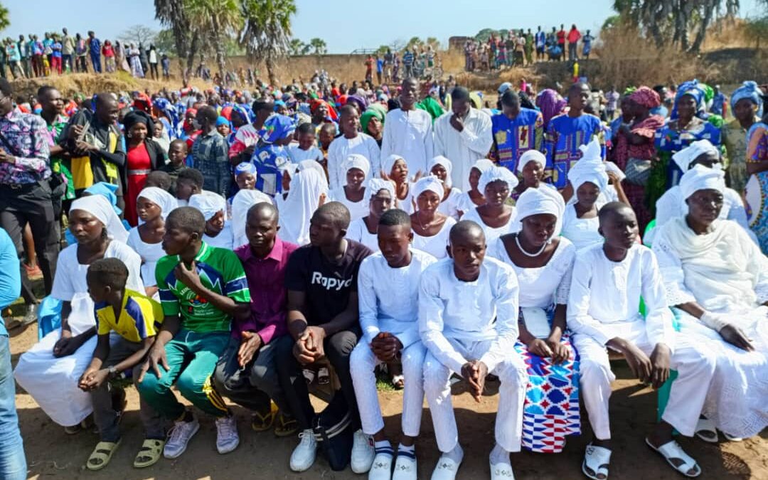 Religion : plus de 50 candidats viennent de passer par les eaux de baptême à Doba