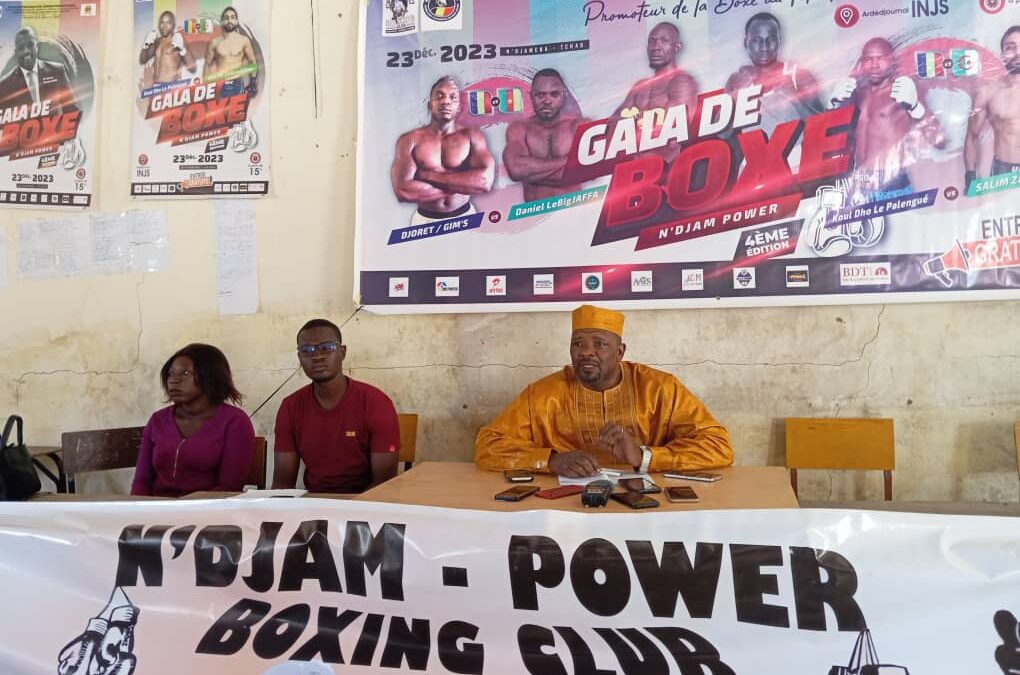 Sport : la 5e édition du Gala de Boxe N’djam Power aura lieu ce 23 décembre à l’INJS