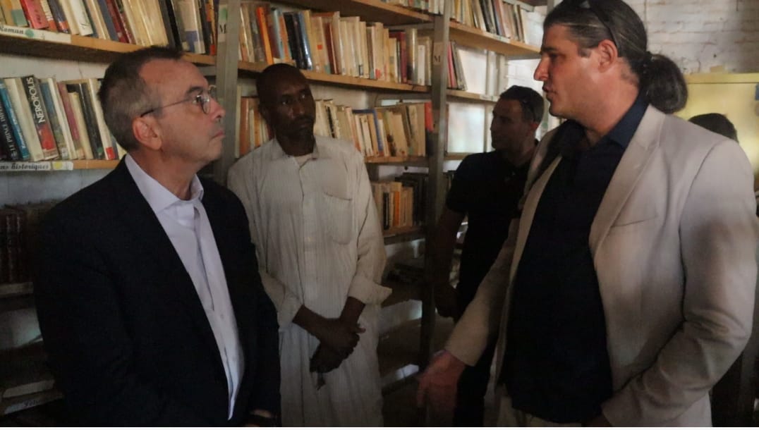 Abéché : l’ambassade de France entend restructurer une bibliothèque en ruine