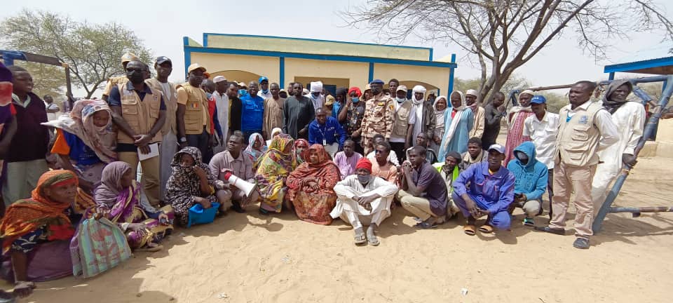 Tchad : une mission de la CNARR visite le camp des réfugiés de Guilmey