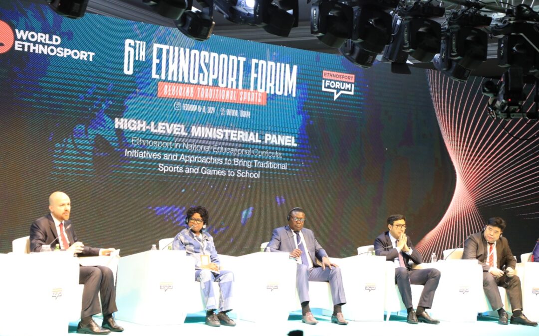 Le ministre de la Jeunesse et des Sports participe au 6e Forum mondial d’ethnosport