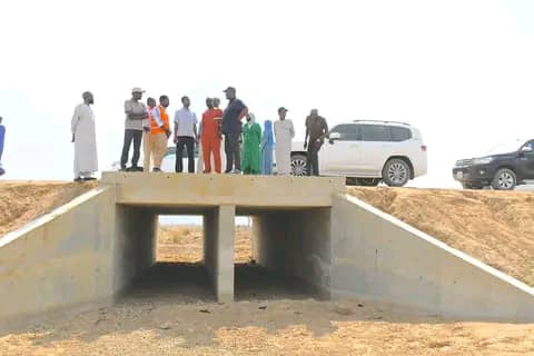 Tandjilé : le ministre des Infrastructures relance les travaux de construction de la route Djoumane-Laï