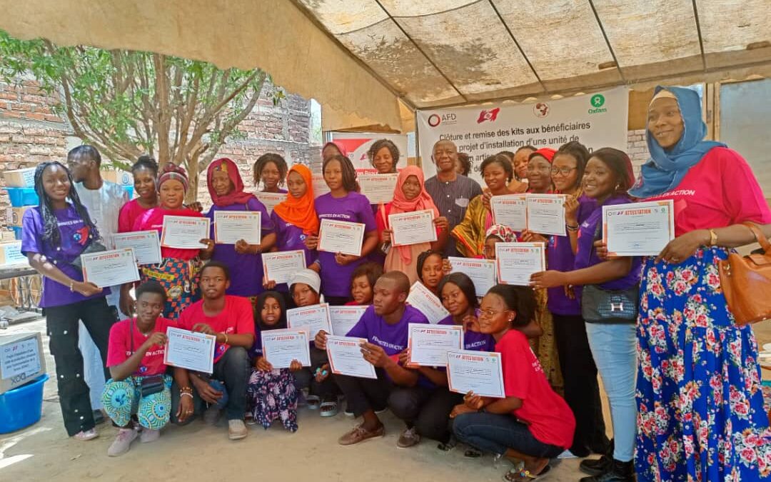 Société : 30 femmes bénéficiaires des kits après une année et trois mois de formation