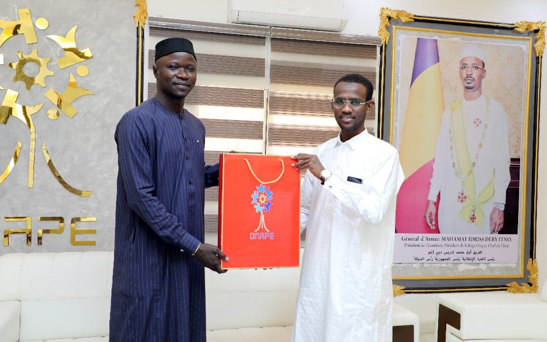 Le directeur de l’ONAPE reçoit le président du Conseil national de la jeunesse du Tchad