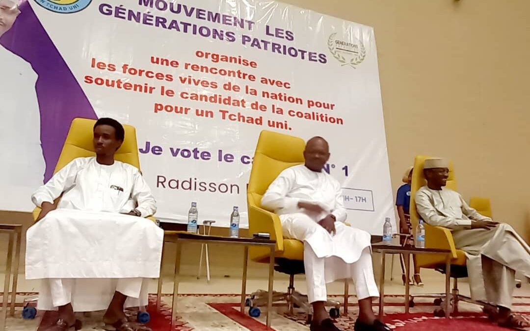 Présidentielle : le mouvement “les générations patriotes” soutient le candidat Mahamat Idriss Déby Itno