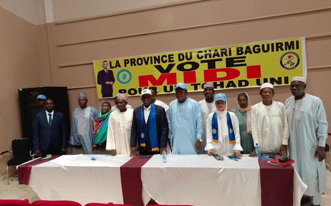 Présidentielle 2024 : la direction de campagne provinciale du Chari Baguirmi de la coalition pour un Tchad uni affine sa stratégie